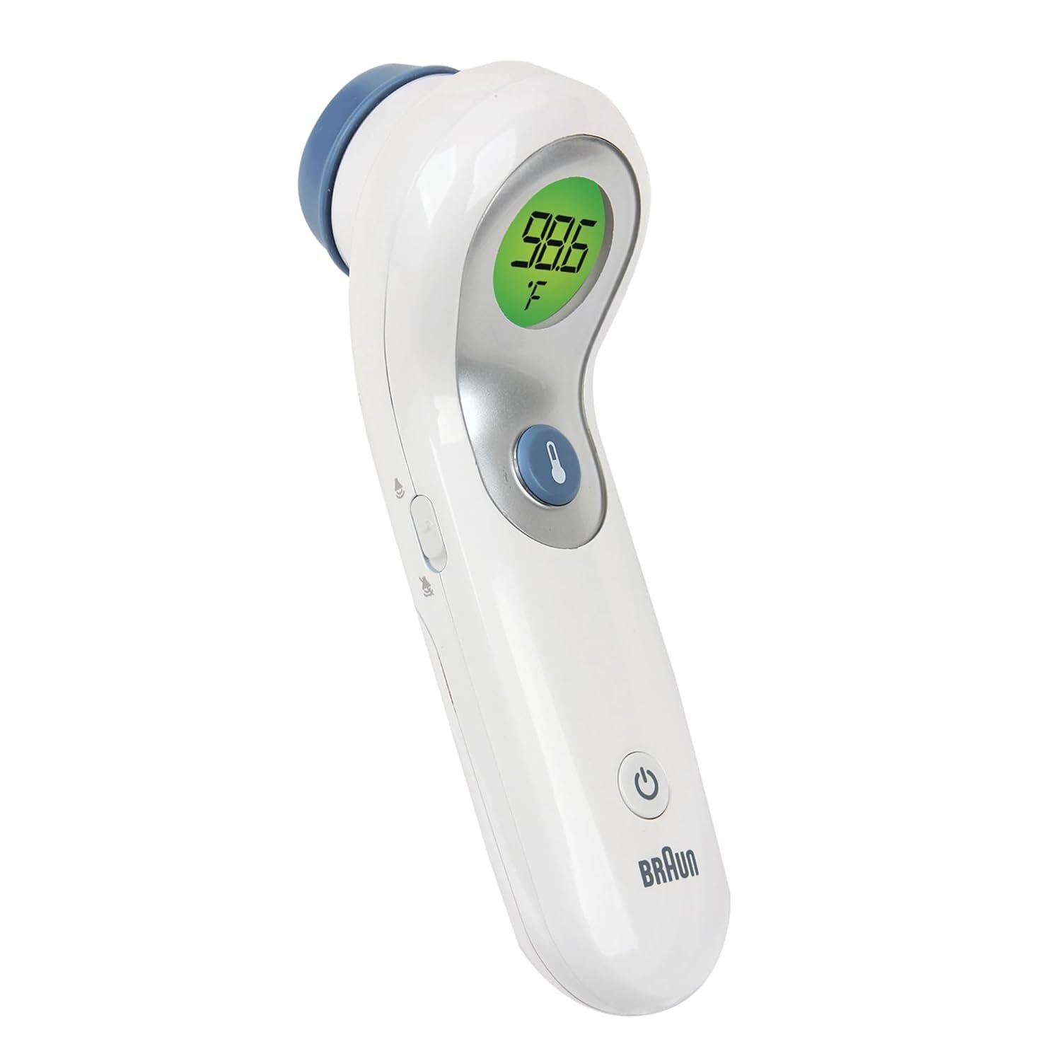 Braun No Touch and Forehead Thermometer – Touchless Thermometer for Adults, Babies, Toddlers & Kids, Color-Coded Fever Guidance, Fast, Reliable, and Accurate Results