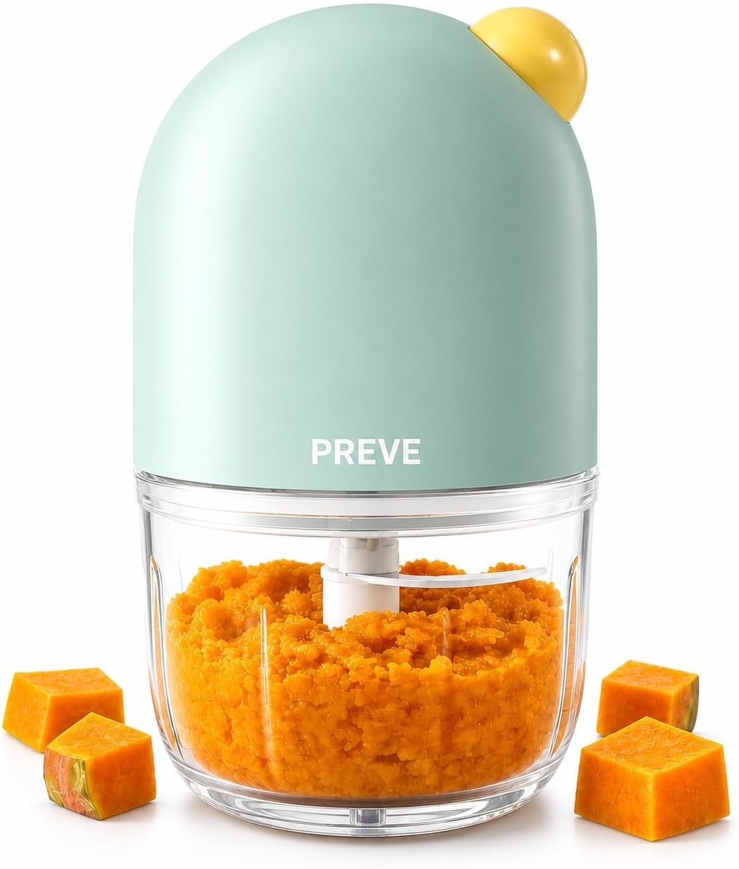 Baby Food Maker Electric, 300ML Baby Food Processor with 150W Motor, Baby Puree Blender, Mini Food Chopper, BPA-Free, Baby Essentials