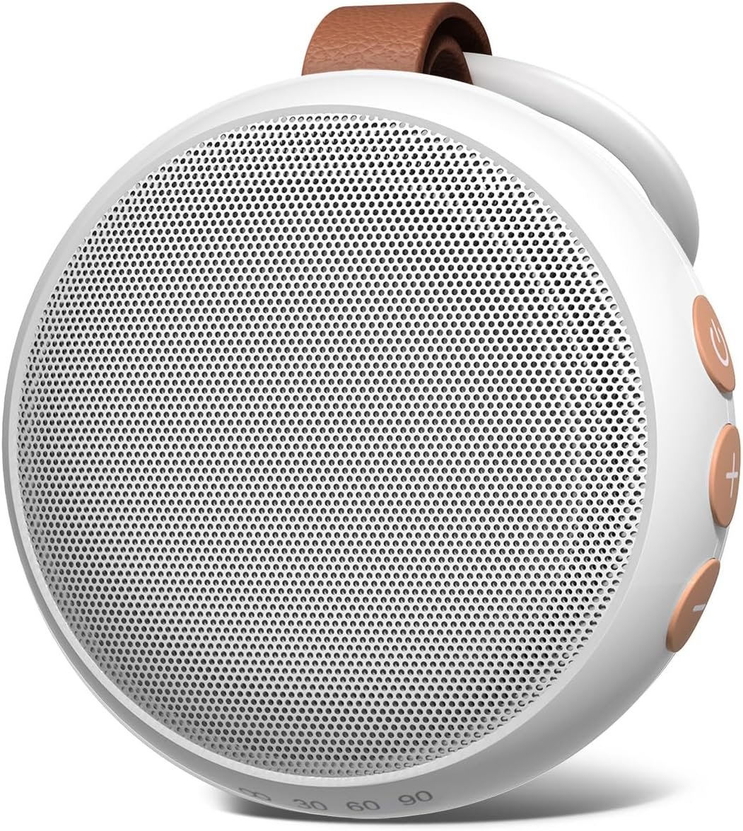 Portable Sound Machine Baby White Noise Machine Travel Noise Machine with 30 Soothing Sounds for Newborn Kids Adults Battery Sleep Brown Noise Masker 4 Timers Memory Function for Travel Home Office