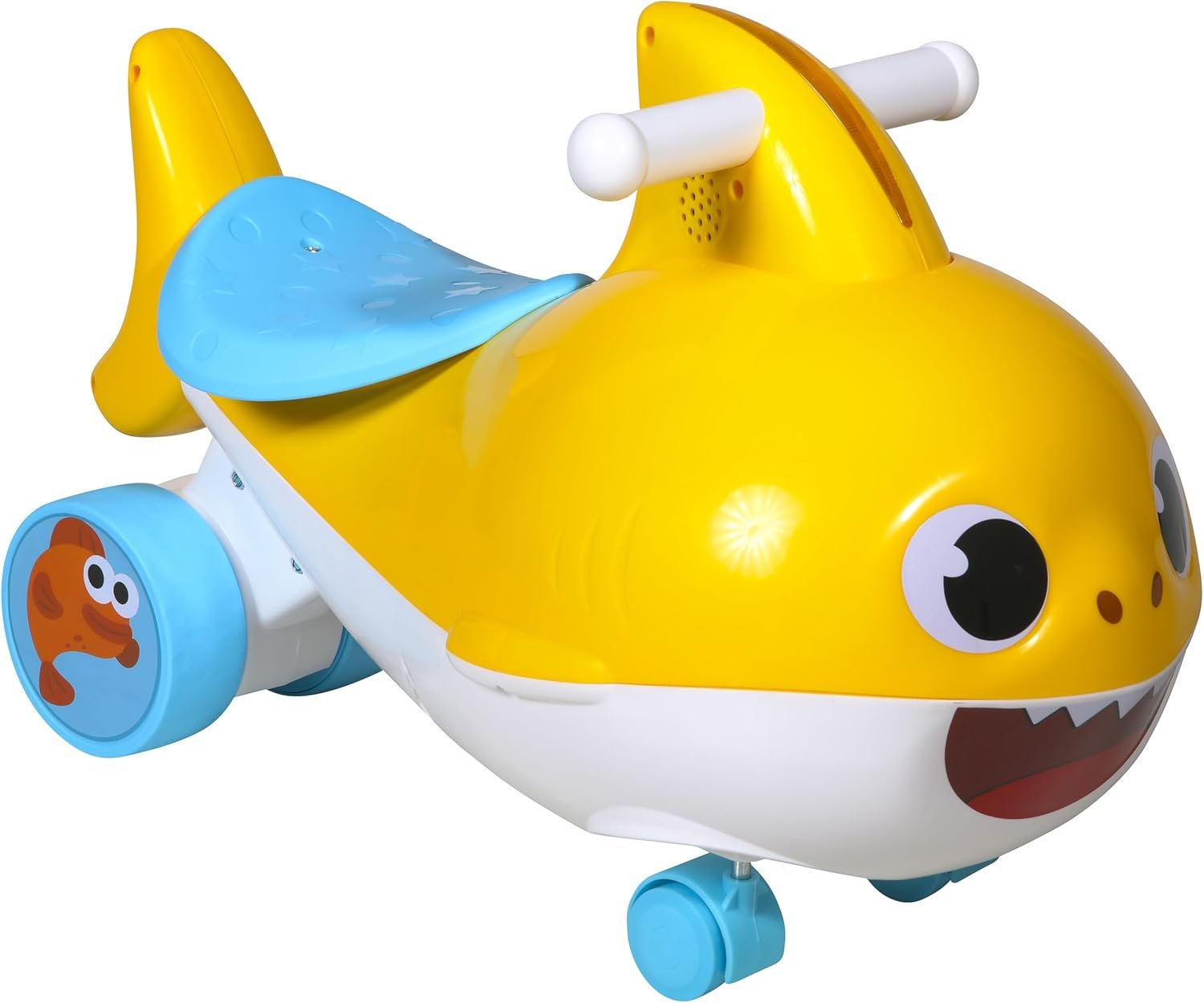 Dynacraft Baby Shark Push Ride-on Toy for Chidlren Ages 18 Months – 3 Years