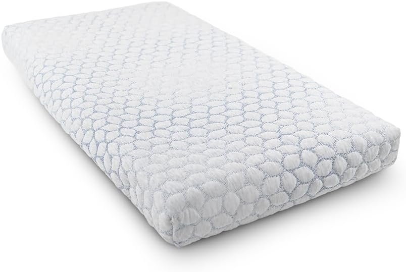 Lullaby Earth Gentle Start Breathable Infant & Toddler Crib Mattress – Lightweight & Waterproof – Non-Toxic for Baby & Toddler Bed