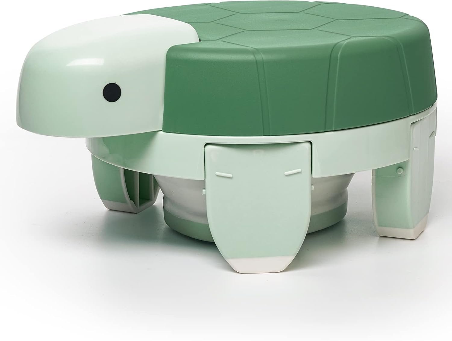 4-in-1 Portable Travel Potty for Toddlers – Foldable, Compact Potty Seat with Splash Guard & Non-Slip Base – Ideal for Road Trips, Camping, Hiking, Outdoor Adventures & Occasional Home Use