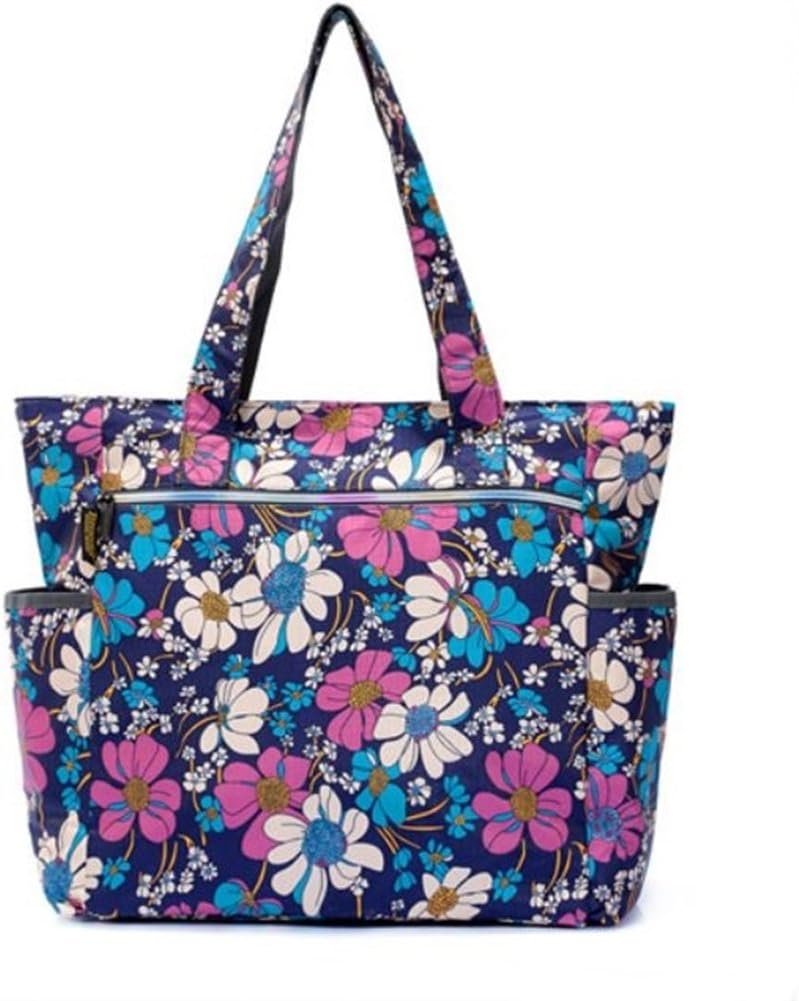 Overnight Tote Waterproof Baby Diaper Bag-Blue