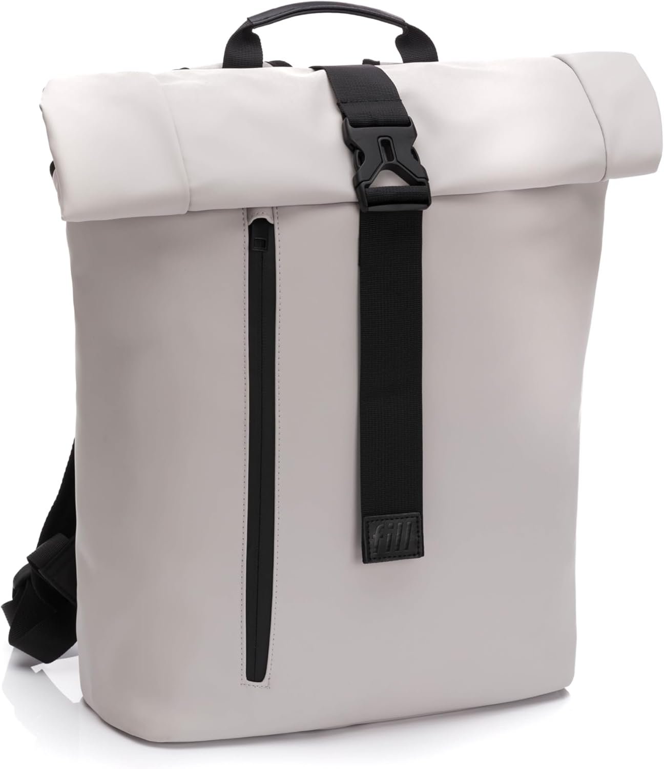 Backpack Waterproof Leather Baby Diaper Bag For Mom Dad Outdoor Travel Camping Hiking Beach Laptop Dry Bags (Biege)