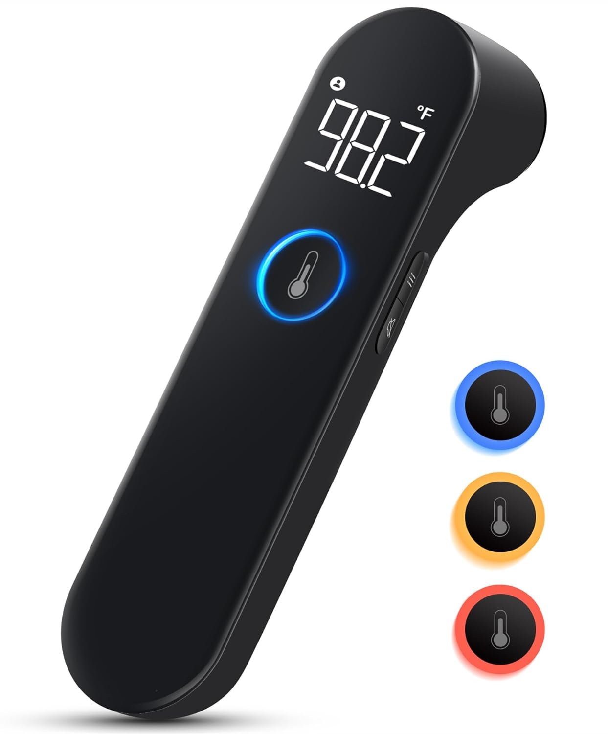 No-Touch Forehead Thermometer for Adults and Kids, Fast Accurate Baby Thermometer with Fever Alarm & Mute Mode – Take Quick Temperature Easily