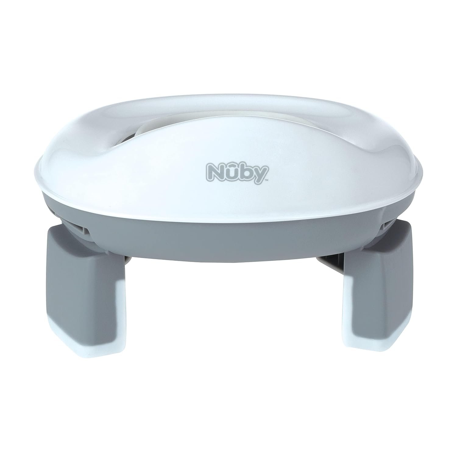 Nuby On-the-Go Portable Potty Seat – Collapsible Travel Toilet Seat for Boys and Girls 18+ Months – Includes Storage Bag and Disposable Liners – Toddler Potty Training Toilet